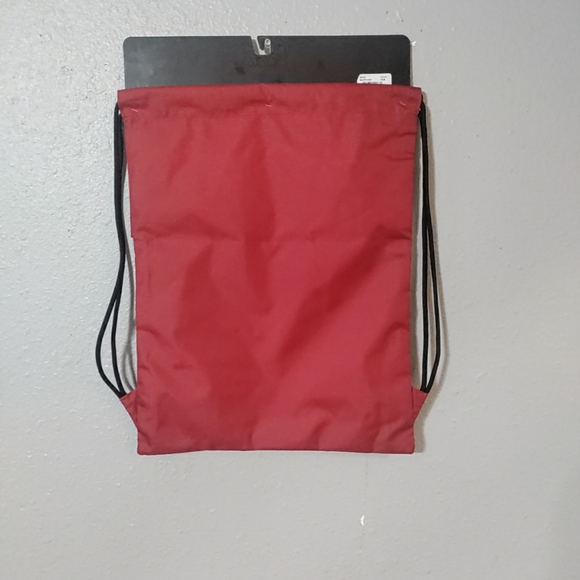 Air Jordan 23 Jersey Gym Sack Backpack Bred Red / Black Bulls 9A0757-R78 - Picture 6 of 6